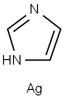 1H-イミダゾール/銀(I),(1:1) 化学構造式