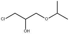 1-氯-3-(丙-2-甲氧基)丙-2-醇 结构式