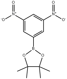 3,5-DINITROPHENYLBORONIC ACID, PINACOL ESTER, 428820-95-5, 结构式