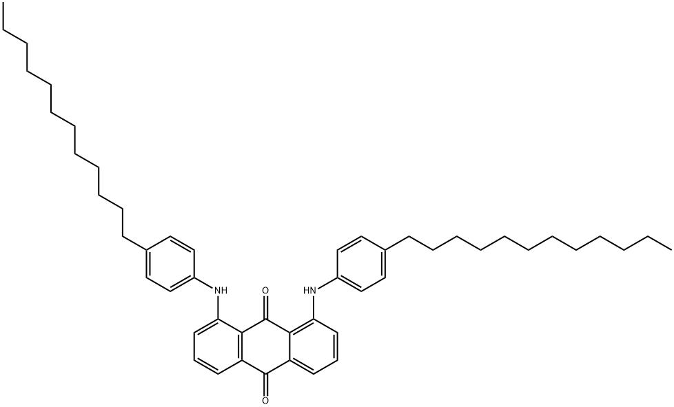 Solvent Violet  48 化学構造式
