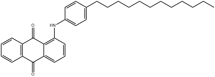 1-[(4-dodecylphenyl)amino]anthraquinone Struktur