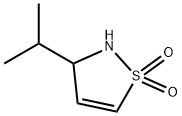 Isothiazole, 2,3-dihydro-3-(1-methylethyl)-, 1,1-dioxide (9CI) Structure