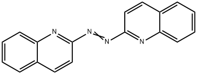 2,2'-Azobisquinoline 结构式