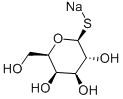 1-THIO-BETA-D-GALACTOPYRANOSE SODIUM SALT Struktur
