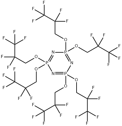 HEXAKIS(2,2,3,3,3-PENTAFLUOROPROPOXY)PHOSPHAZINE|六(2,2,3,3,3-五氟丙氧基)环三磷腈