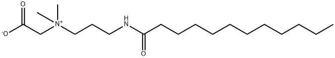 月桂酰胺丙基甜菜碱,4292-10-8,结构式