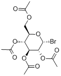 1,3,4,6-Tetra-O-acetyl-alpha-D-glucopyranose Struktur