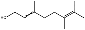 3,6,7-trimethyl-2,6-octadien-1-ol 结构式