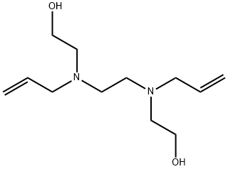 2,2'-[1,2-Ethanediylbis(2-propenylimino)]bisethanol,42939-50-4,结构式