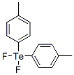 Bis(4-methylphenyl)difluorotellurium(IV) 结构式