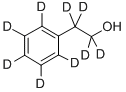 2-PHENYL-D5-ETHAN-1,1,2,2-D4-OL Struktur
