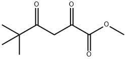 5,5-二甲基-2,4-二氧己酸甲酯, 42957-17-5, 结构式