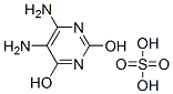 5,6-diaminopyrimidine-2,4-diol sulphate Structure
