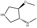 3-Pyrrolidinamine,4-methoxy-N-methyl-,(3R,4R)-(9CI)|