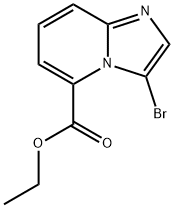 ethyl 3-bromoH-imidazo[1,2-a]pyridine-5-carboxylate