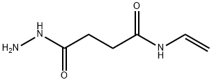 Succinamic  acid,  N-vinyl-,  hydrazide  (7CI,8CI) Struktur