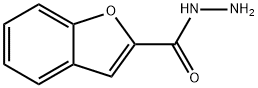ベンゾフラン-2-カルボヒドラジド 化学構造式