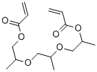 トリプロピレングリコールジアクリラート 化学構造式