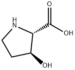 TRANS-3-HYDROXY-L-PROLINE Struktur