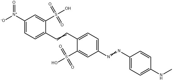 5-[[4-(methylamino)phenyl]azo]-2-[2-(4-nitro-2-sulphophenyl)vinyl]benzenesulphonic acid|