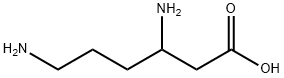 beta-lysine,4299-56-3,结构式
