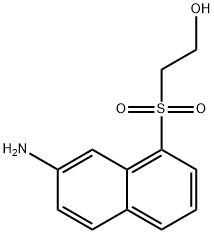 2-[(7-amino-1-naphthyl)sulphonyl]ethanol|