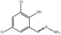 3,5-DICHLORO-2-HYDROXYBENZALDEHYDE HYDRAZONE Structure