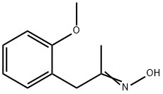 3-(2-メトキシフェニル)-2-プロパノンオキシム 化学構造式