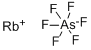 六氟砷(V)酸铷,43023-95-6,结构式