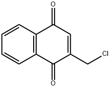 2-Chloromethyl-1,4-naphthoquinone ,43027-41-4,结构式