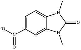 1,3-Dimethyl-5-nitro-1H-benzo[d]imidazol-2(3H)-one Structure