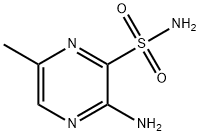 Pyrazinesulfonamide, 3-amino-6-methyl- (9CI) Structure
