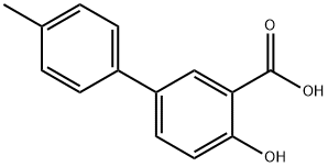 4-HYDROXY-4'-METHYL-BIPHENYL-3-CARBOXYLIC ACID Structure