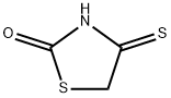 2-Thiazolidinone,4-thioxo- 结构式