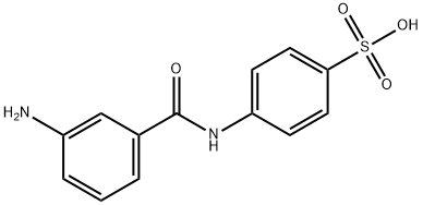 4-[(3-aminobenzoyl)amino]benzenesulfonic acid|