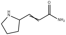 3-(2-Pyrrolidinyl)propenamide Struktur