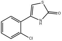 4-(2-CHLOROPHENYL)-2(3H)-THIAZOLONE Struktur