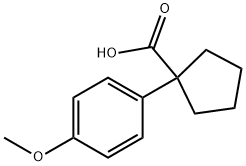 1-(4-METHOXYPHENYL)-1-시클로펜탄카르복실산