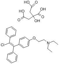 Clomiphene Citrate Struktur