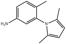 3-(2,5-二甲基-1H-吡咯-1-基)-4-甲基苯胺 结构式