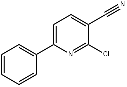 2-氯-6-苯基烟腈,43083-14-3,结构式