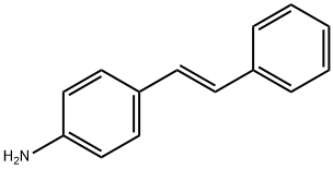 (E)-4-アミノスチルベン 化学構造式