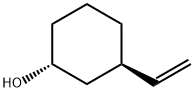 trans-3-vinylcyclohexan-1-ol 结构式