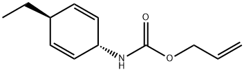 Carbamic acid, (trans-4-ethyl-2,5-cyclohexadien-1-yl)-, 2-propenyl ester (9CI)|