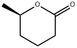 (R)-6-メチルテトラヒドロピラン-2-オン 化学構造式