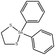 1,3,2-Dithiastannacyclopentane, 2,2-diphenyl- Structure