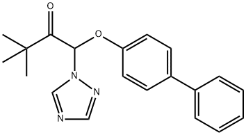 43121-37-5 1-([1,1'-biphenyl]-4-yloxy)-3,3-dimethyl-1-(1H-1,2,4-triazol-1-yl)butan-2-one