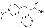 4314-68-5 4-メトキシ-α-フェニルベンゼンプロパン酸