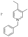 1-BENZYL-3-METHYL-4-ETHYLPYRIDINIUM IODIDE Structure