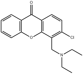 3-Chloro-4-[(diethylamino)methyl]-9H-xanthen-9-one|